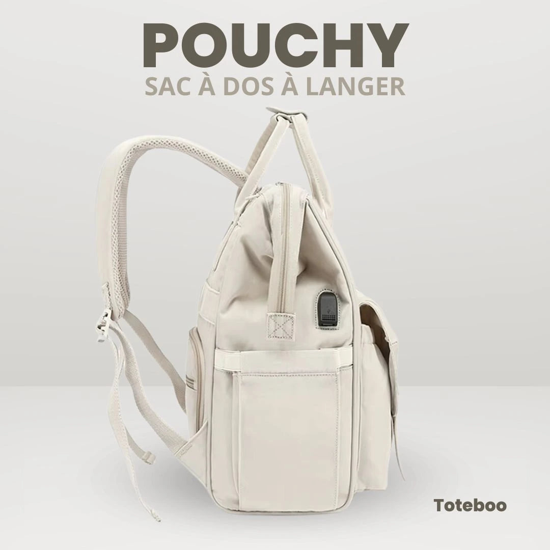 Sac à dos à langer Pouchy